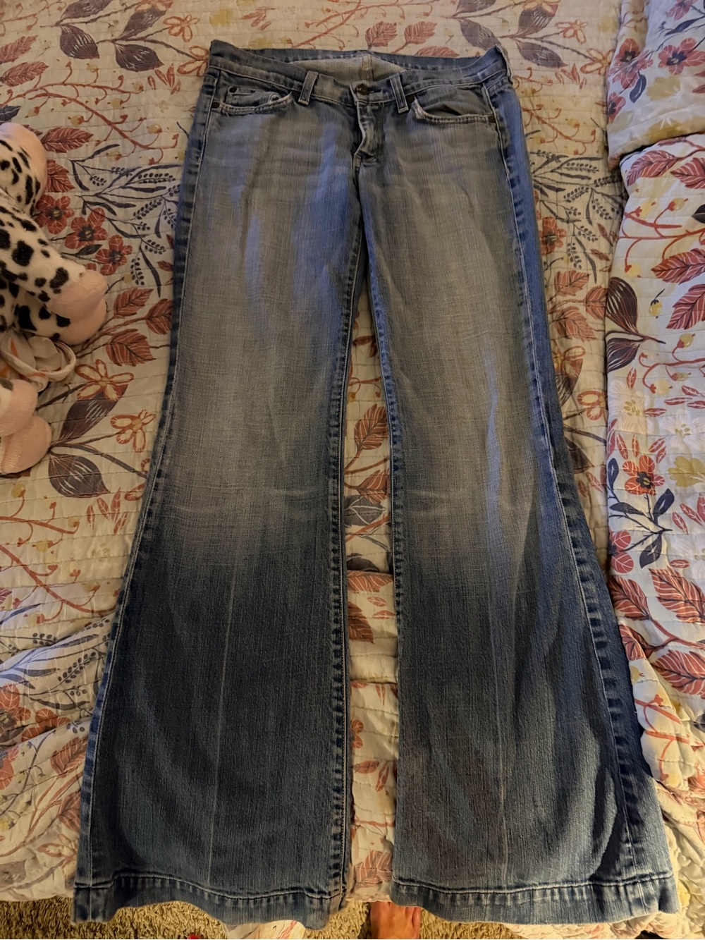 Women's Seven For All Mankind old school low rise Dojo jeans size 27